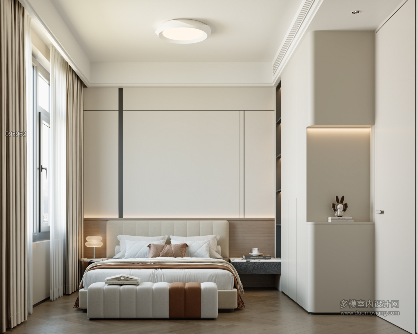 现代轻奢1F房间单张