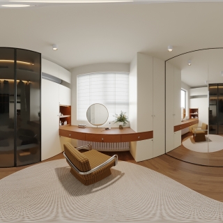 日式衣帽间全景小图