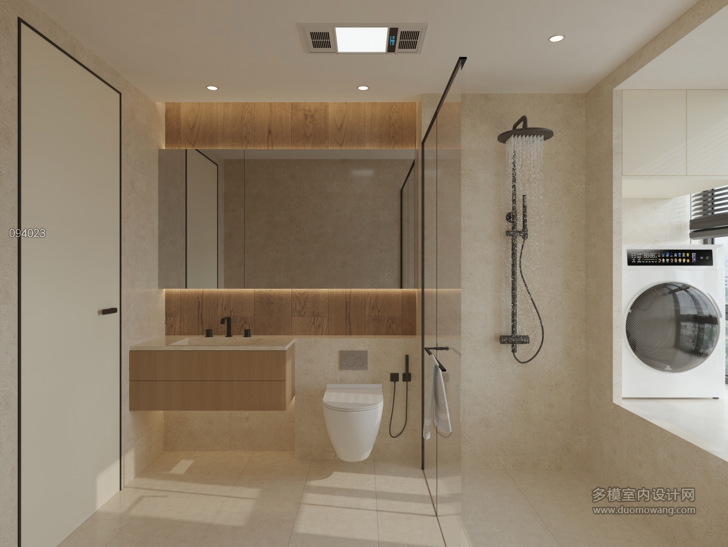 现代 主卫 单张