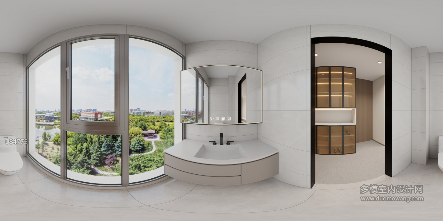 现代风格-卫生间