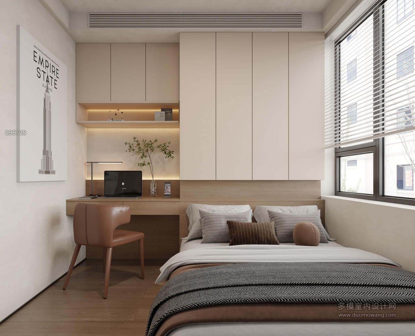 意式轻奢_次卧间静态