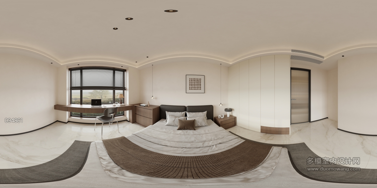 现代 次卧2 全景