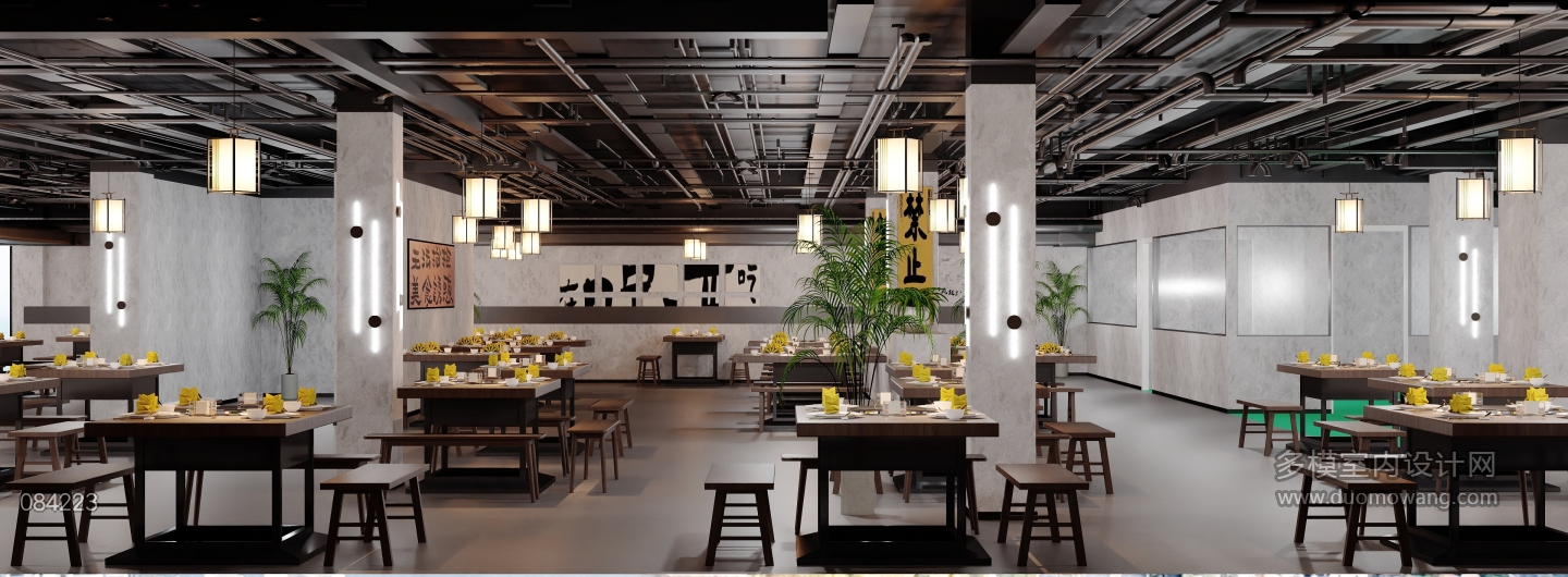 工业风格-大厅1（单张）