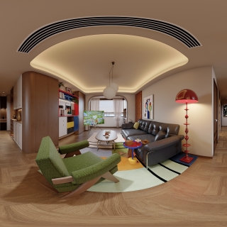 中古包豪斯 客厅全景