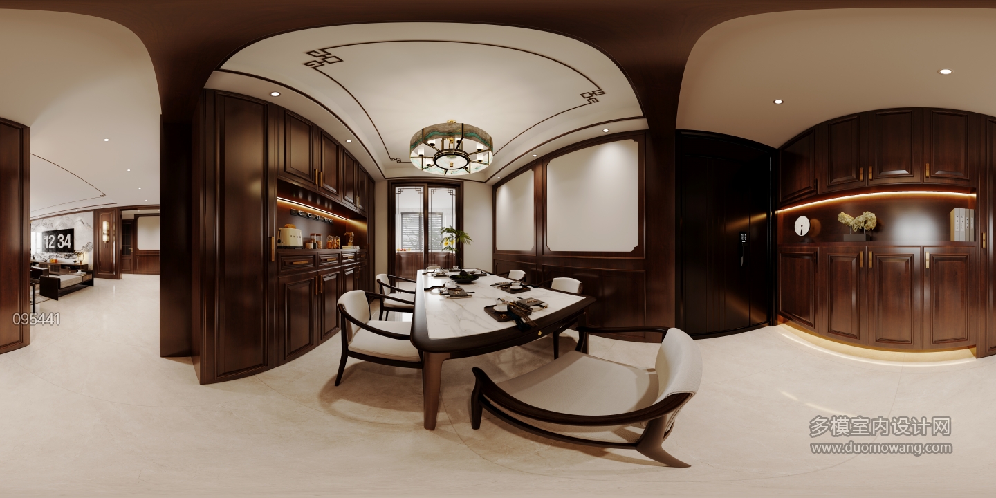 东晨花苑周先生_全景 餐厅