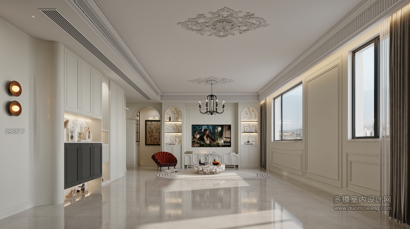 法式电视背景特写