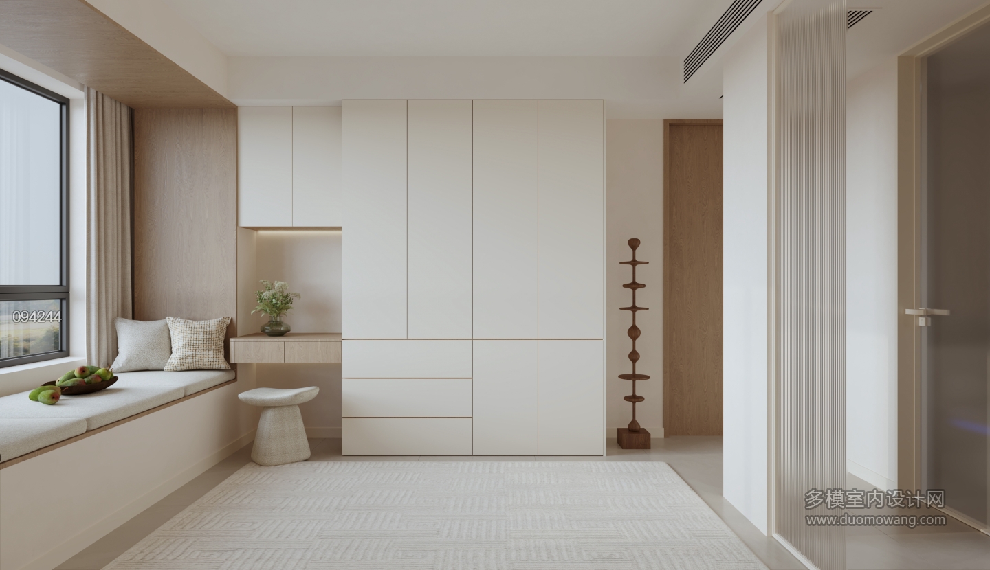 现代 主卧 单张1