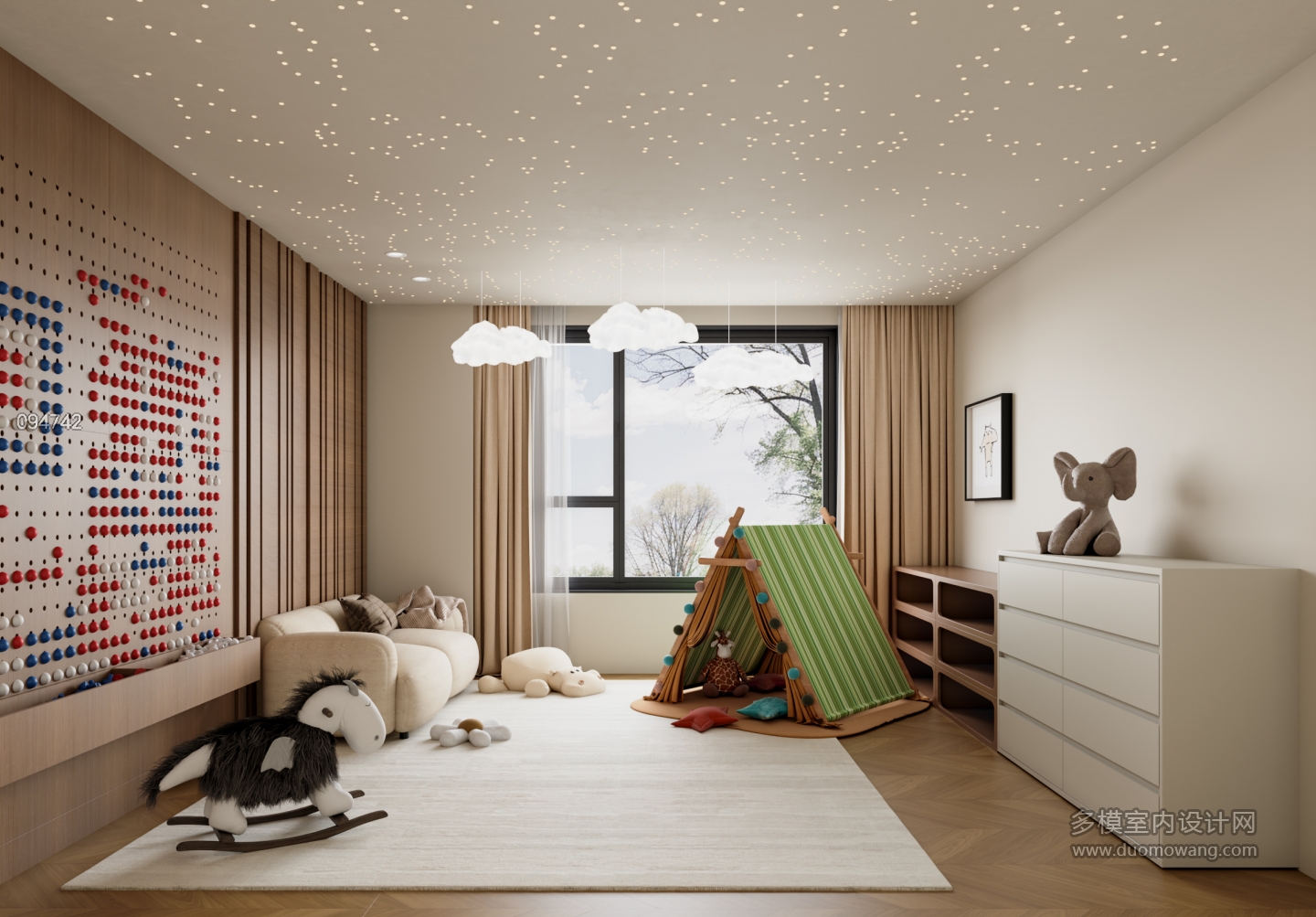 现代儿童房
