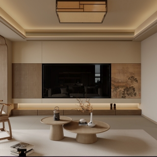 新中式一楼_电视静态