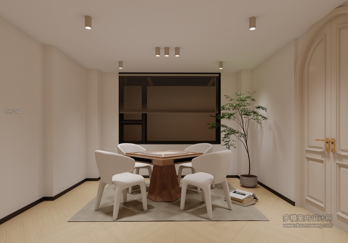 奶油风 -1棋牌室 静态