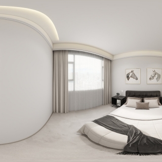 意式极简中间卧