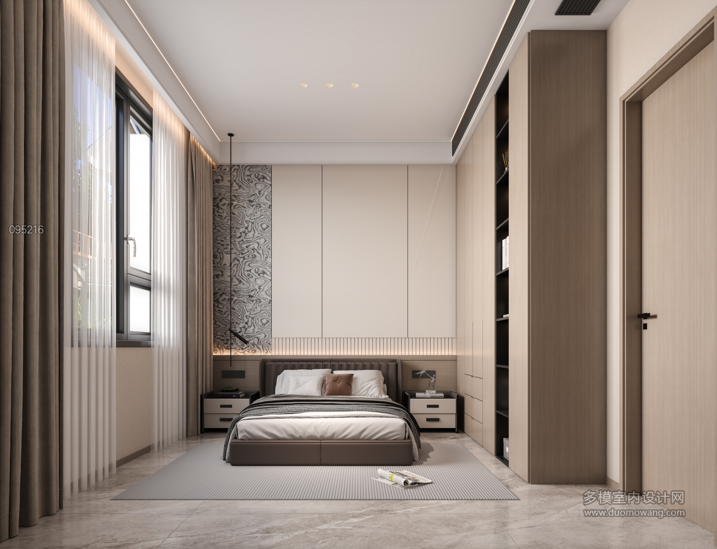 意式轻奢 卧室 1