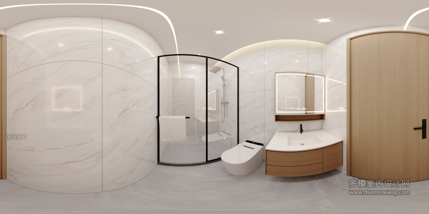 新中式风格-卫生间