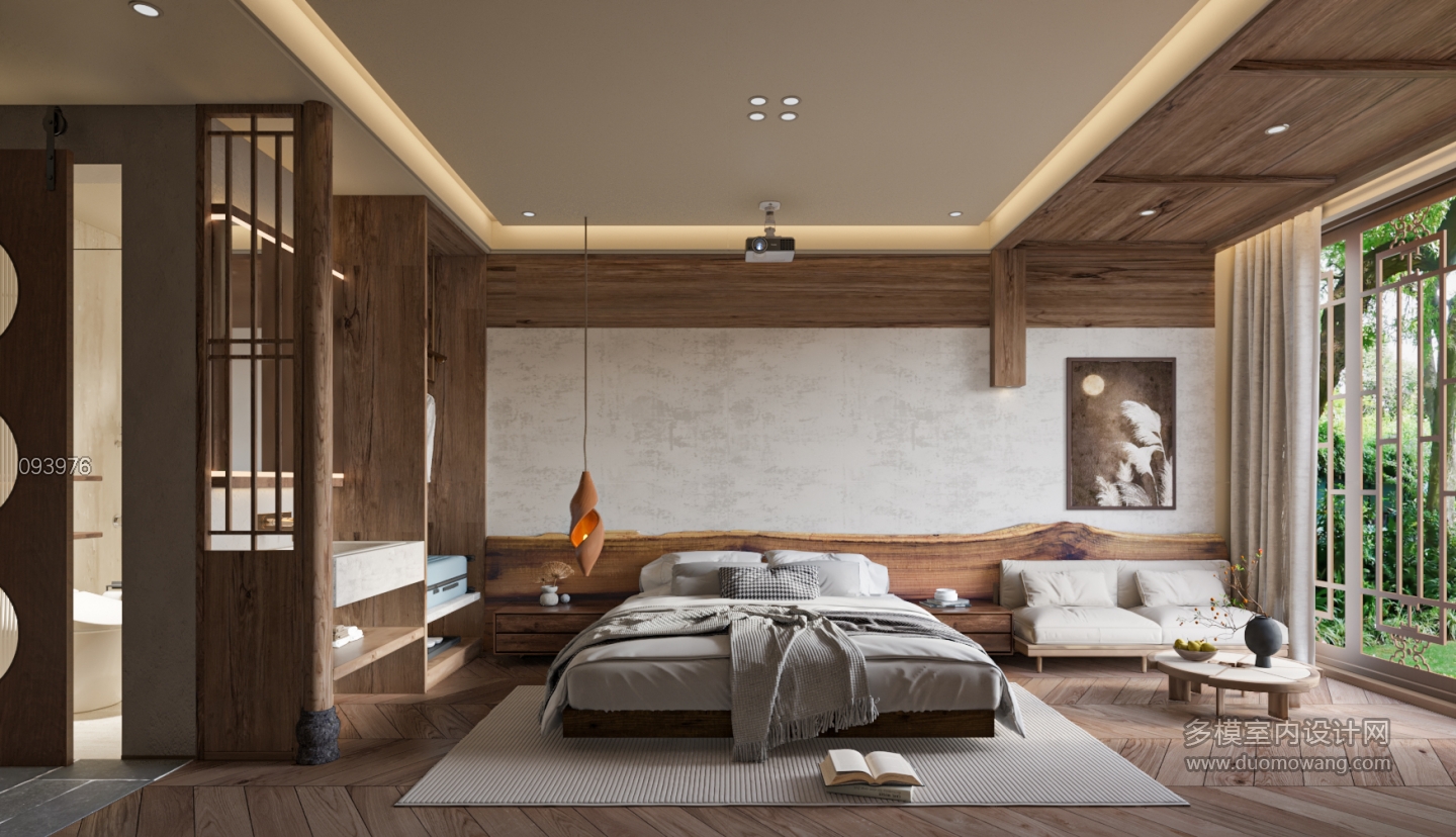 诧寂酒店客房单张