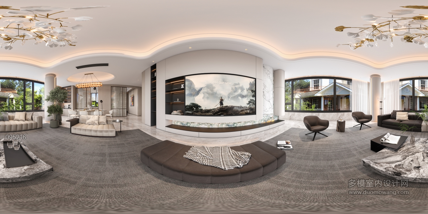 意式轻奢 客餐厅 1