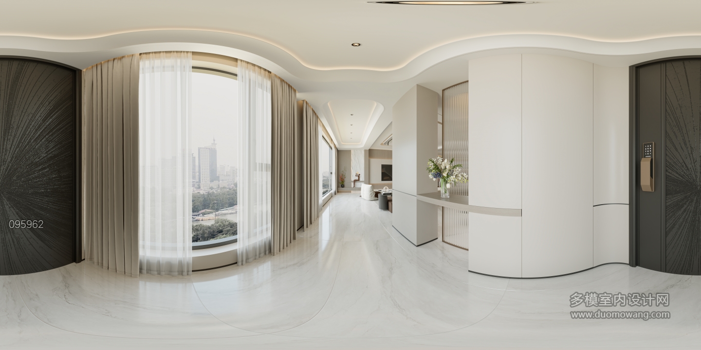 现代轻奢1F玄关