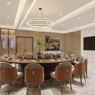 黄文超餐厅_3t_互动式灯光混合