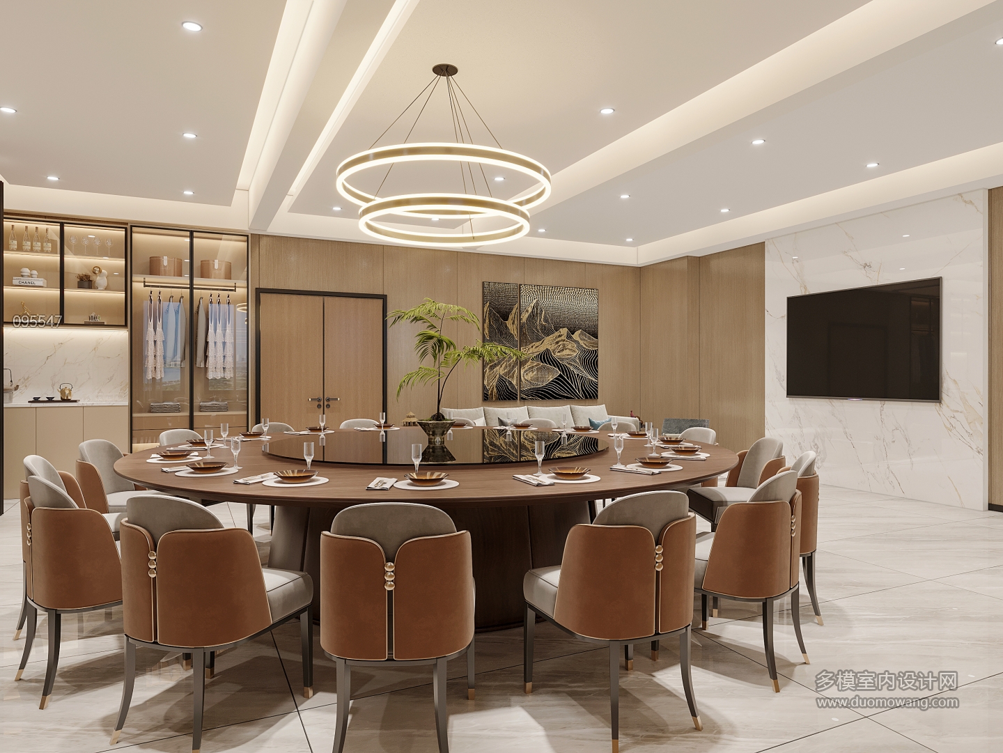 黄文超餐厅_3t_互动式灯光混合