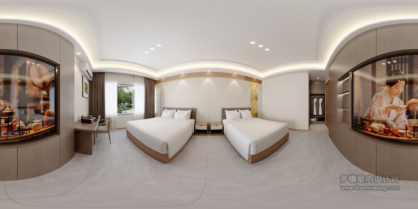 新中式风格-大双人间