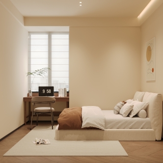 现代中古风次卧2特写