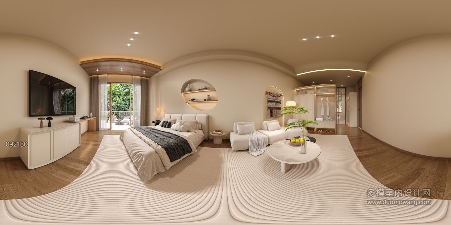 侘寂 一层 卧室 1