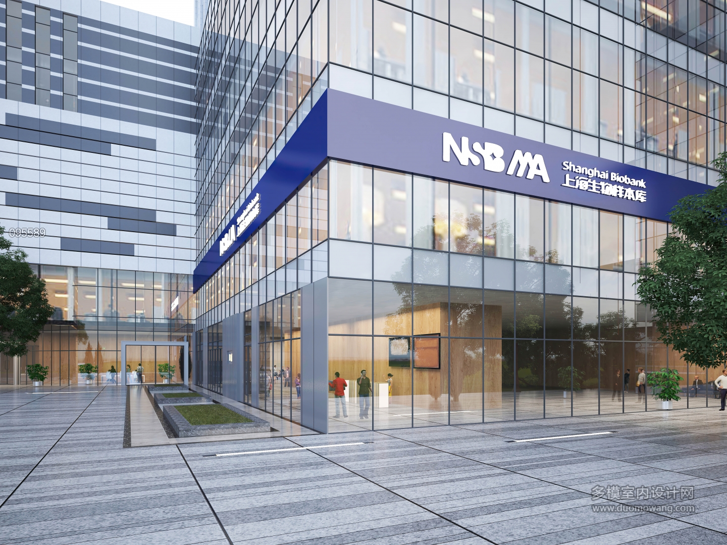 现代办公展厅外建 (1)