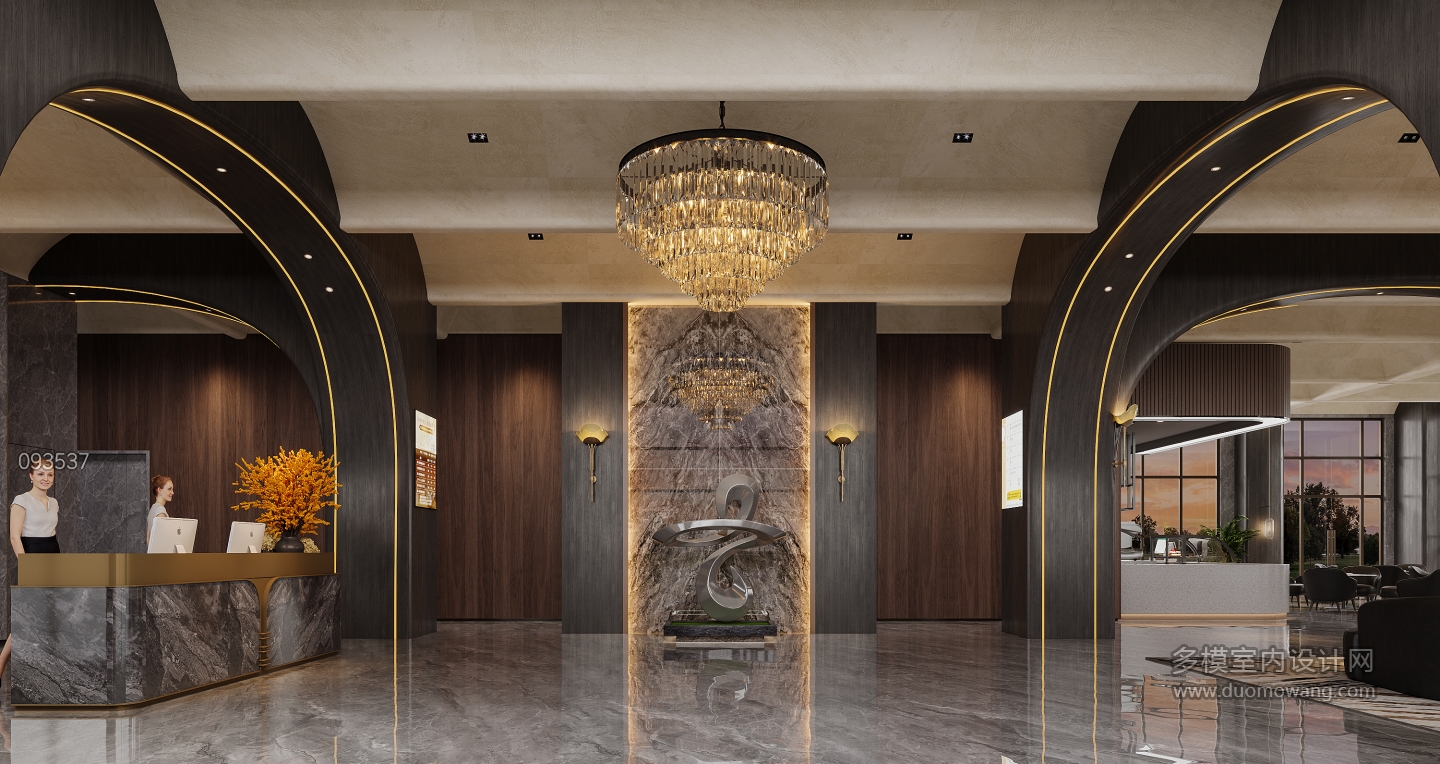 现代酒店大厅3