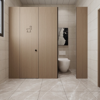 现代公区卫生间