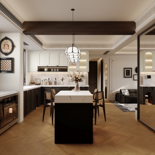 法式中古餐边柜