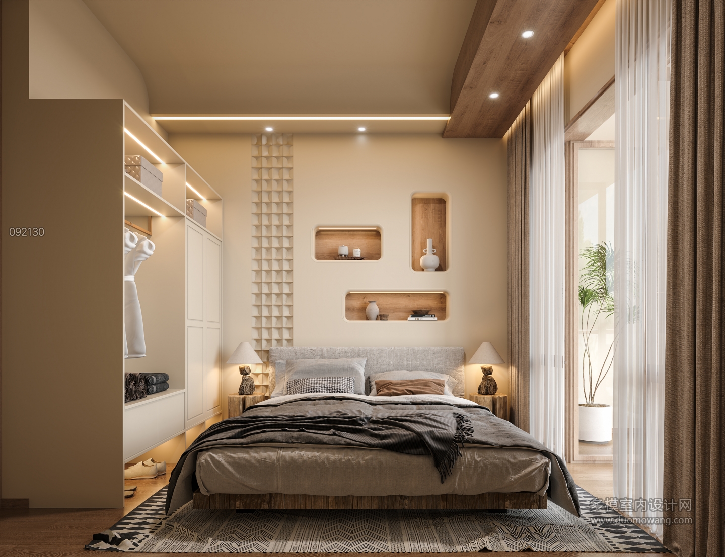 侘寂 二层 卧室 6