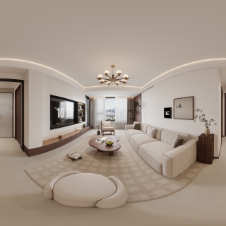 中古风客餐厅全景