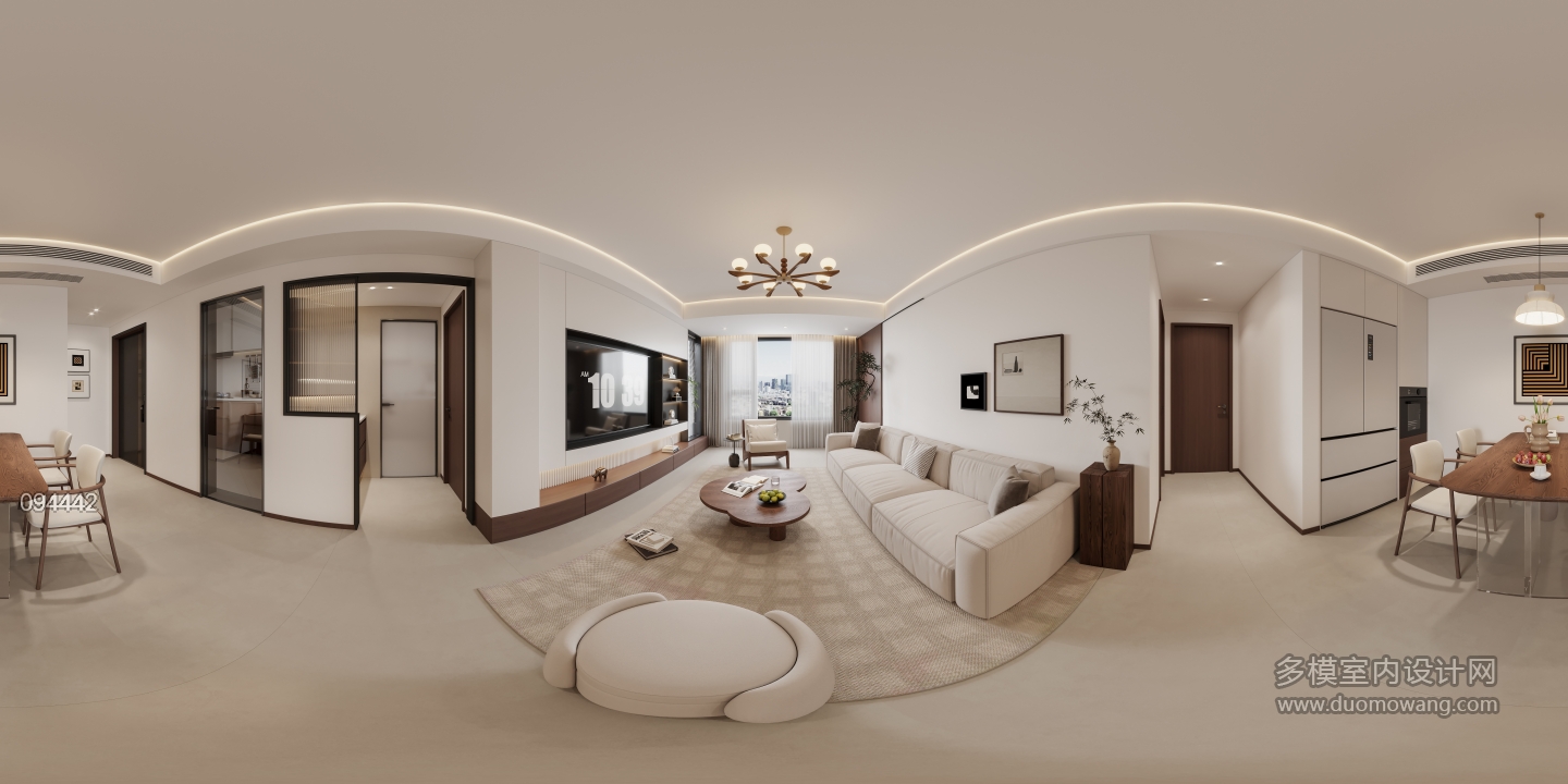 中古风客餐厅全景