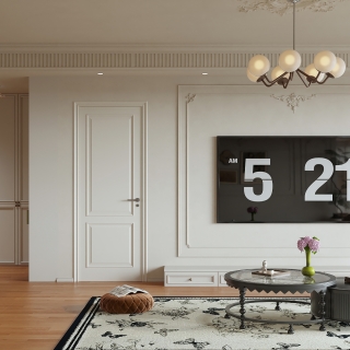 法式 中古风 客厅 单张2