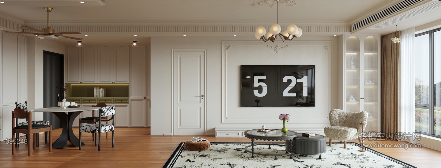 法式 中古风 客厅 单张2