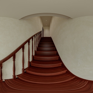 宋式服装店楼梯