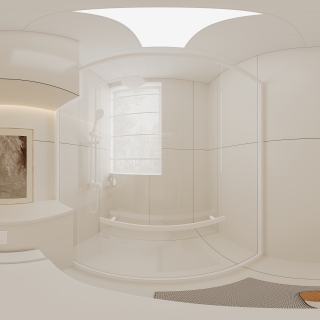 法式卫生间全景