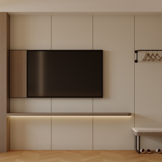 现代酒店客房静态1