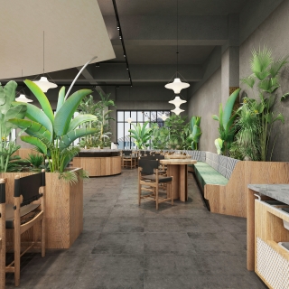 侘寂餐厅2F角度1静态2