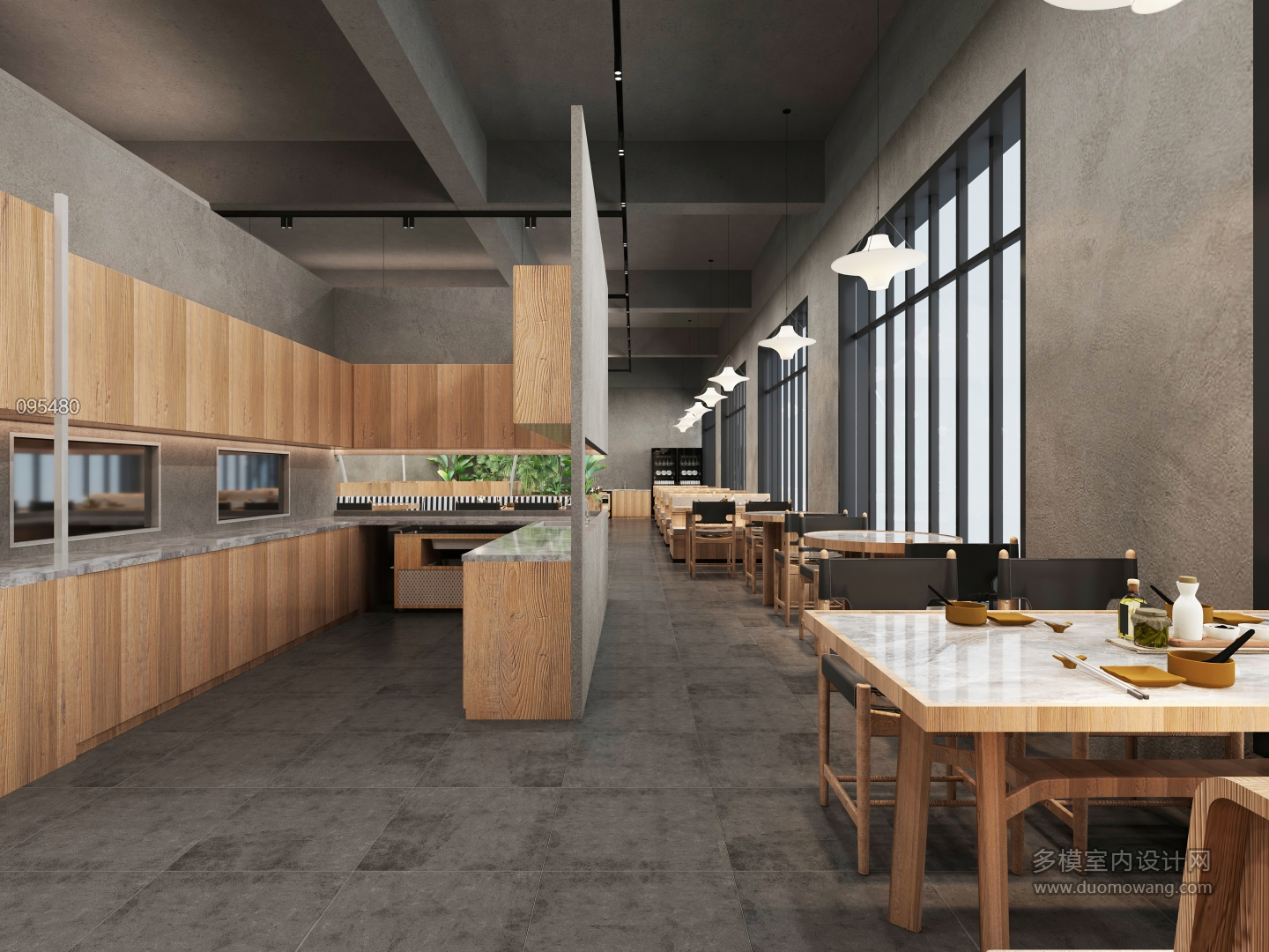 侘寂餐厅2F角度4静态2