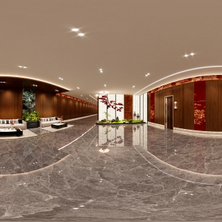 新中式酒店休息区362