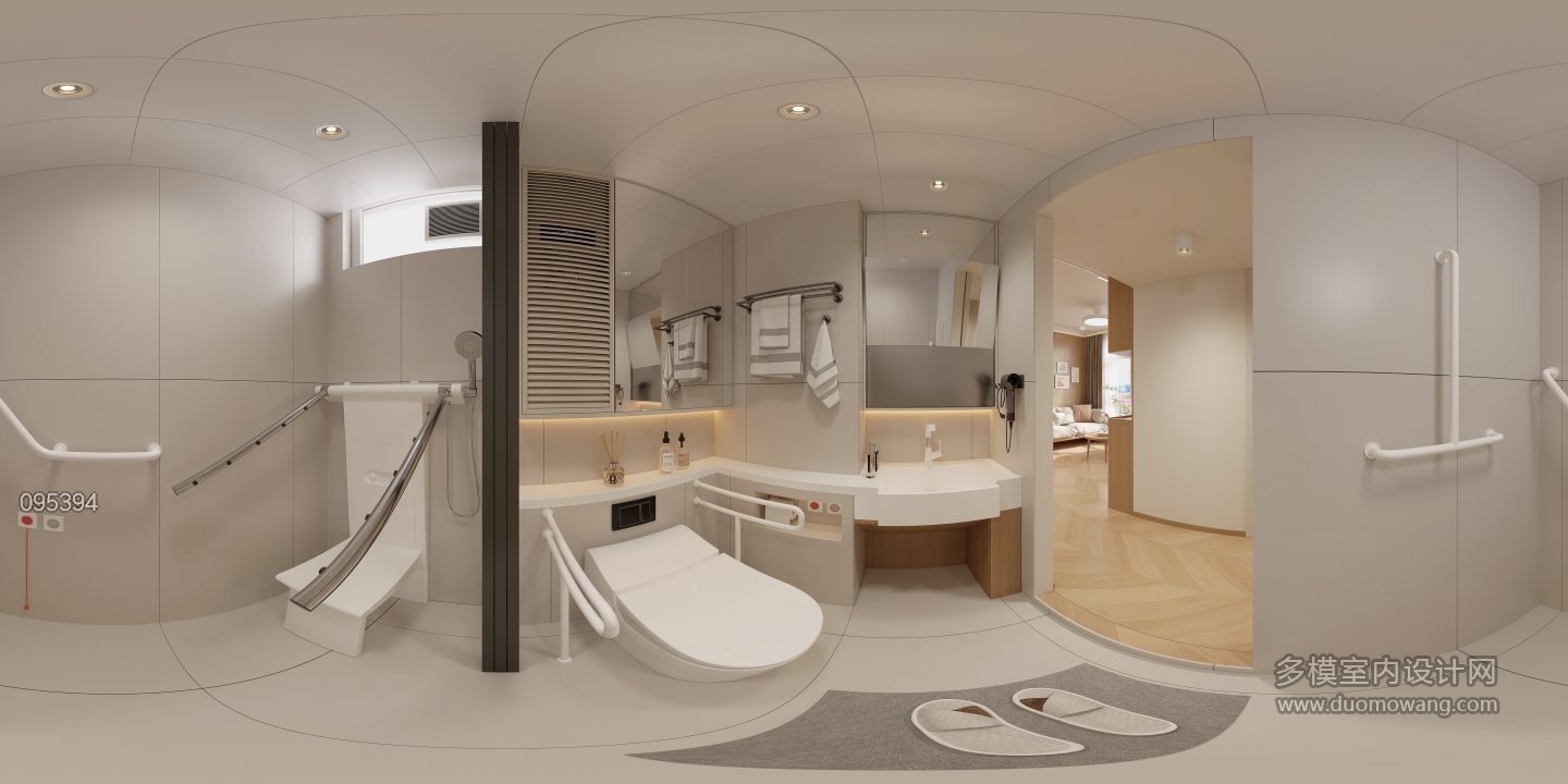 现代卫生间一360