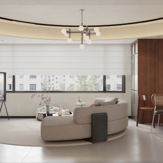 3现代中古风沙发面单张