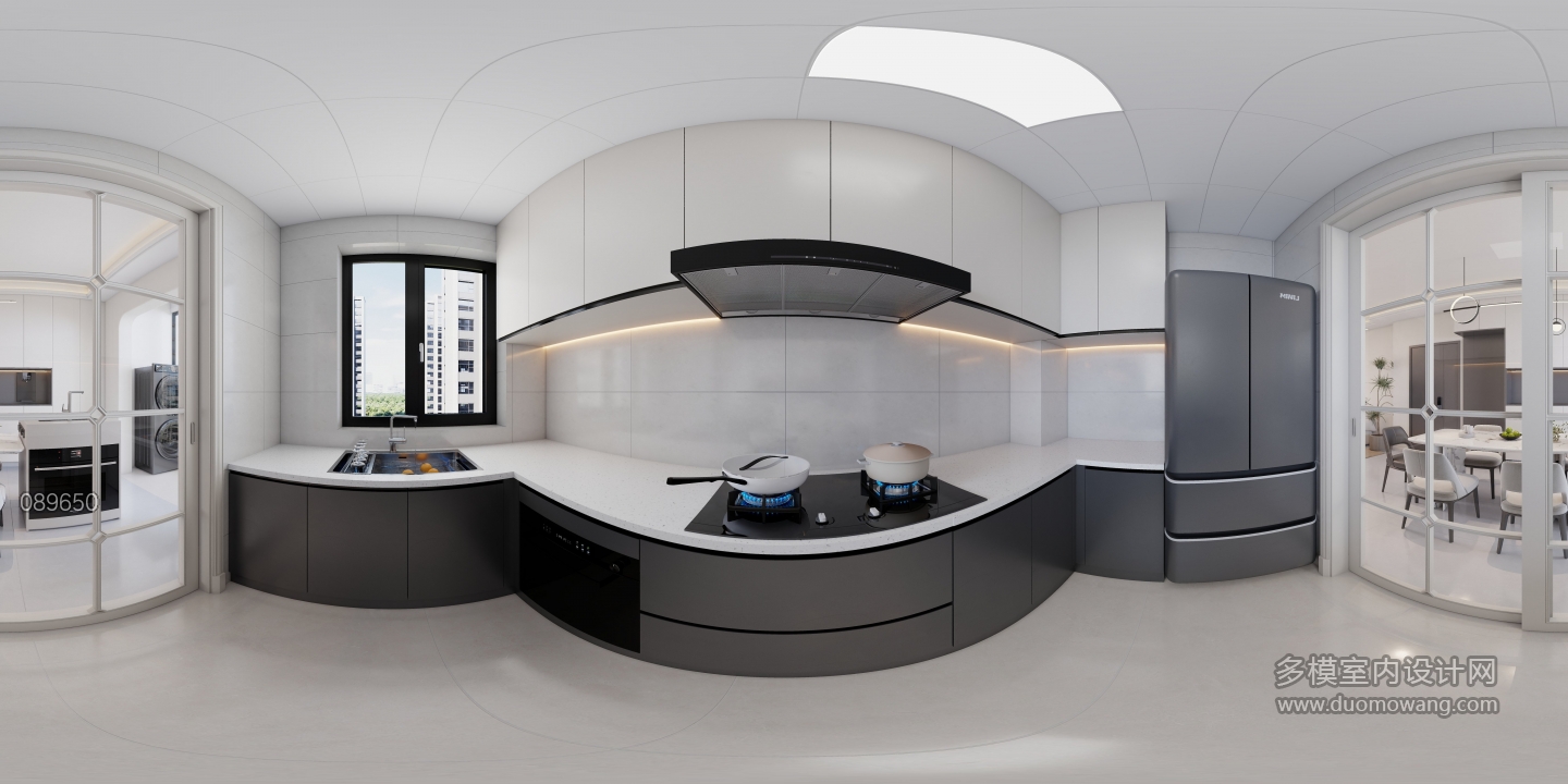 现代-厨房