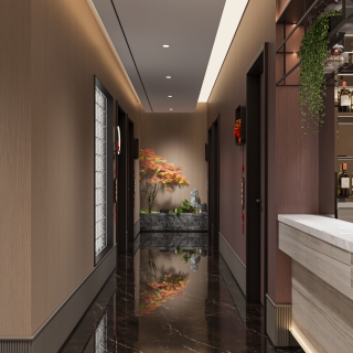 新中式棋牌室单张3