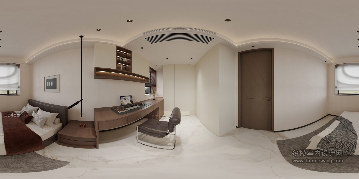 现代 儿童房 全景