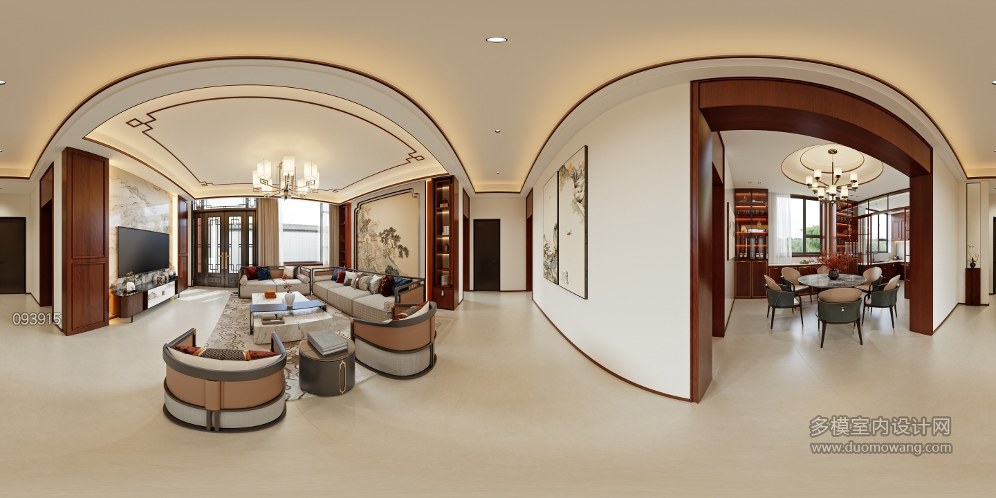 南河梁庄_新中客厅