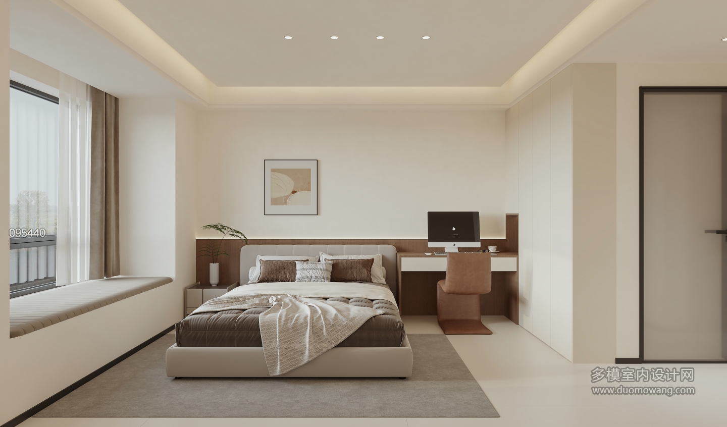 现代 主卧 单张