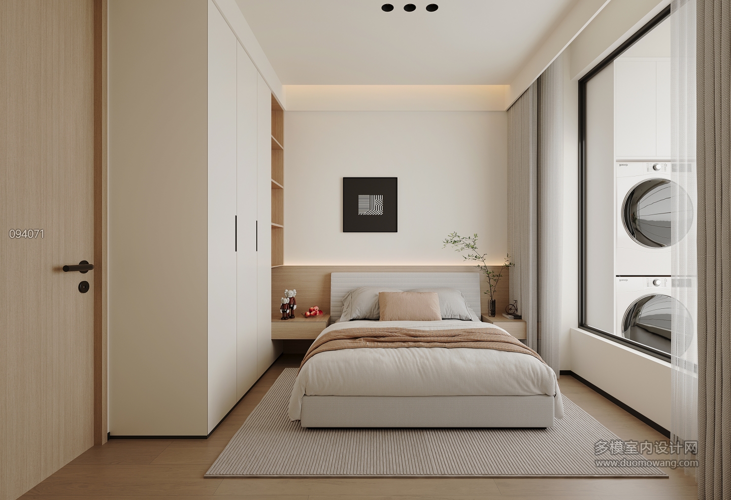 现代卧室2单张