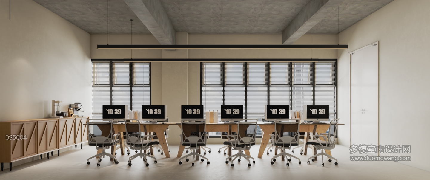 现代展厅办公室