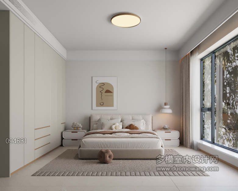 现代卧室3